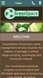 Mobile Screenshot of greenspacerecycling.com